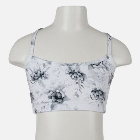 X Back Croptop Winter Rose Child