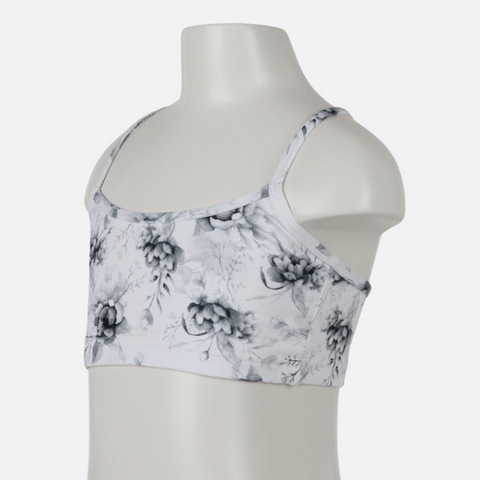 X Back Croptop Winter Rose Child