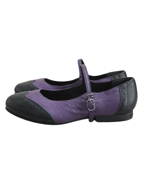 Gatsby Lady Buckle Suede Sole Adult