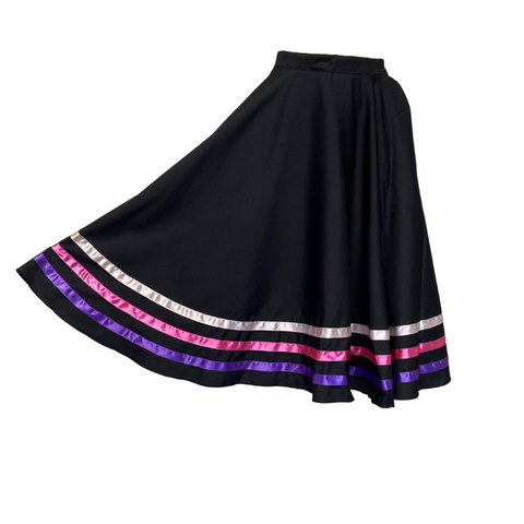 Character Skirt Mauve/Cerise/Purple