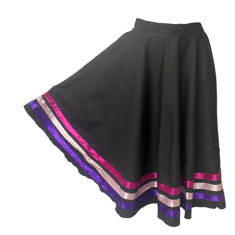 Character Skirt Wide Orchid/Pink/Purple