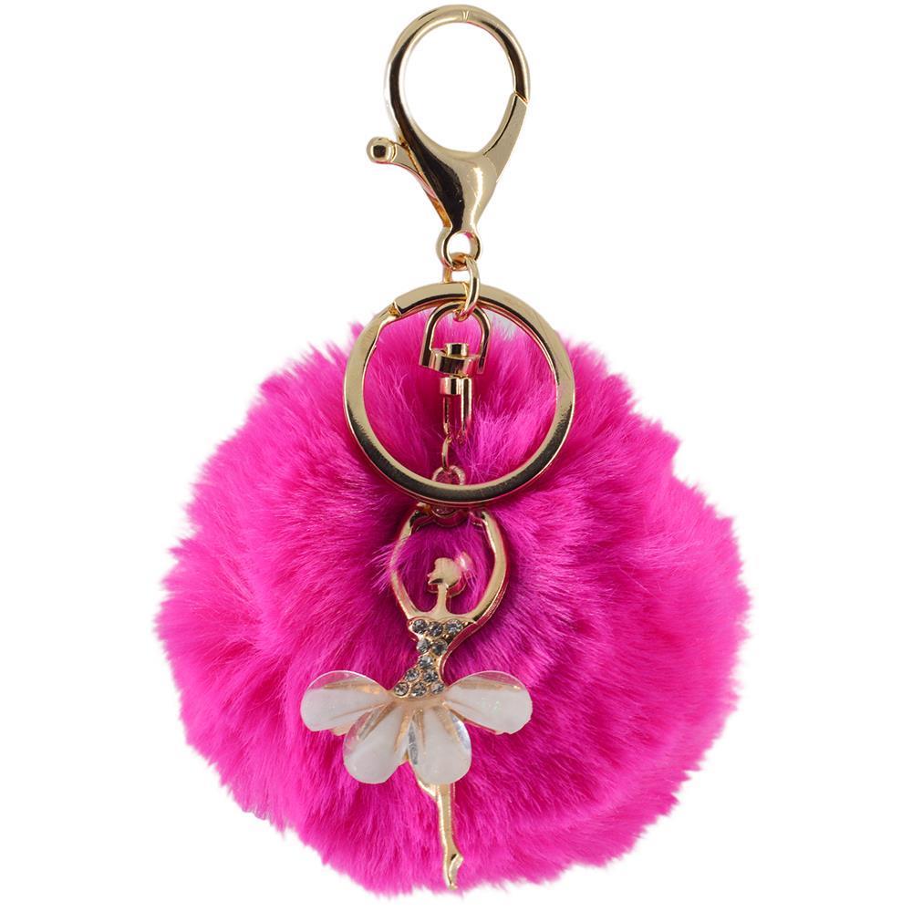 Keychain Pom Pom Ballerina PW Dance Sportswear