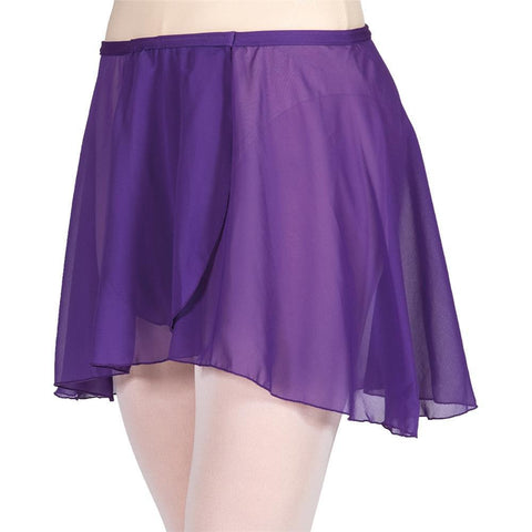 Pull-on Wrap Skirt Chiffon Adult