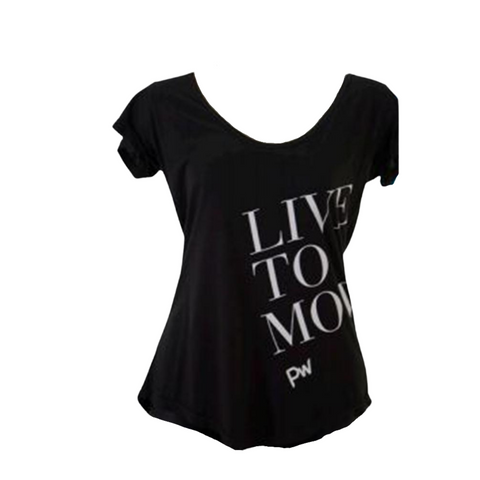 Live To Move Tee  Adult